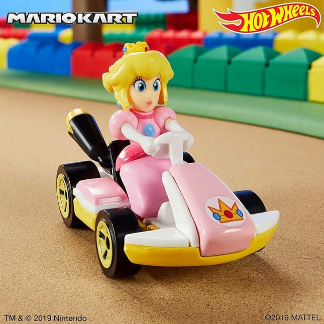 JUGUETE HOT WHEELS MARIO KART PRINCESS PEACH