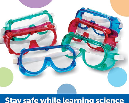 COLORED SAFETY GOGGLES  POR UNIDAD