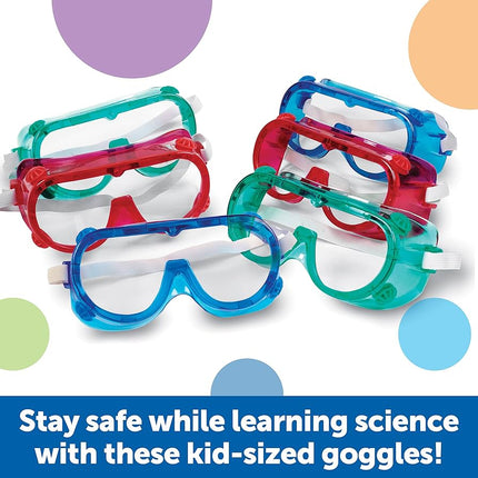 COLORED SAFETY GOGGLES  POR UNIDAD
