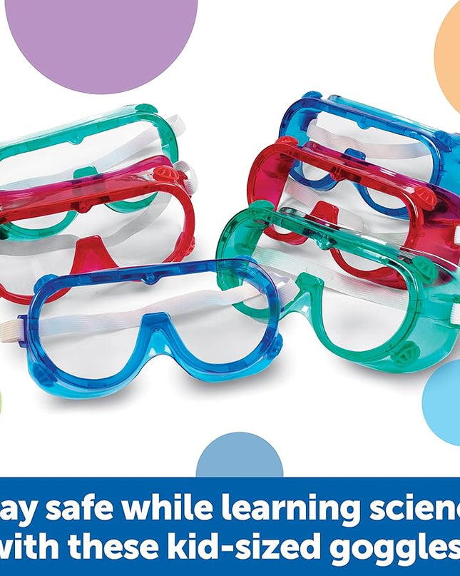 COLORED SAFETY GOGGLES  POR UNIDAD
