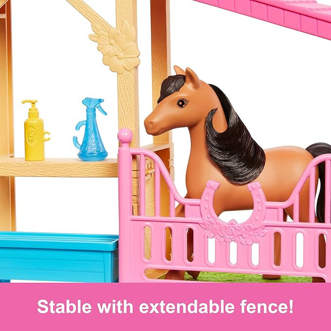 JUGUETE BARBIE MYSTERIES THE GREAT HORSE CHASE PONY & ACESSORIES