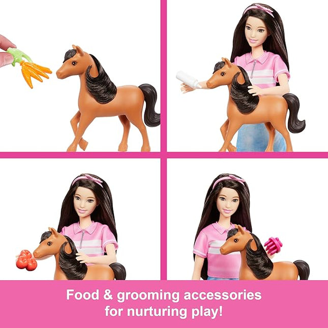 JUGUETE BARBIE MYSTERIES THE GREAT HORSE CHASE PONY & ACESSORIES