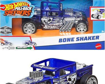 JUGUETE CARRO HOT WHEELS PULL BACK RACERS
