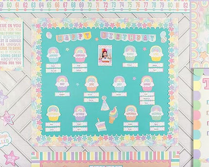 MINI BULLETIN PASTEL POP HAPPY BIRTHDAY