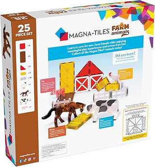 MAGNA TILES - FARM ANIMALS 25-PIECE SET