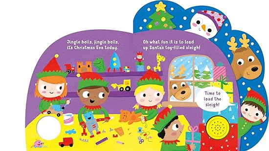 LIBRO JINGLE BELLS SING ALONG TO THE SONG HO, HO, HO!