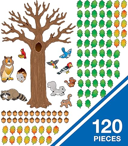 BULLETIN BIG TREE WITH ANIMALS