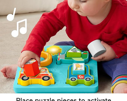 JUGUETE SHAPES & SOUNDS VEHICLES CORE PUZZLE