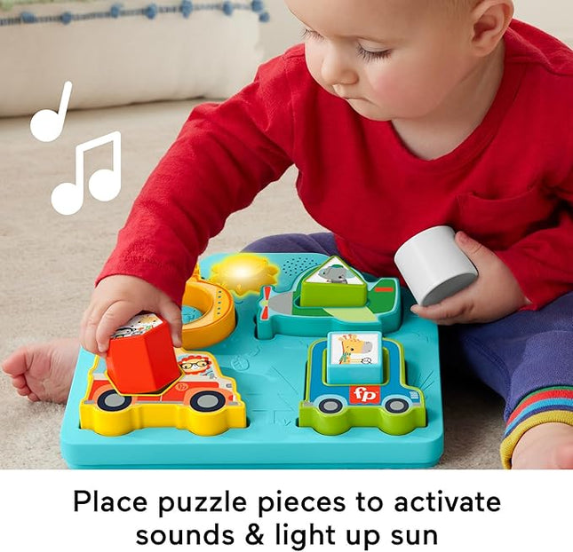 JUGUETE SHAPES & SOUNDS VEHICLES CORE PUZZLE