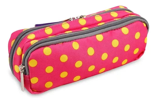 CARTUCHERA 1 WORLD PINK BUTTONS