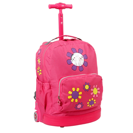 MOCHILA J WORLD C/ RODOS KIDS DAISY