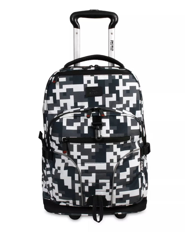 MOCHILA J WORLD C/ RODOS LUNAR CAMO