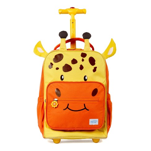 MOCHILA J WORLD C/ RODOS TWISE KIDS GIRAFFE