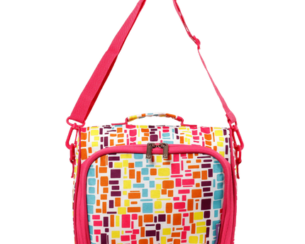 LONCHERA JWORLD SQUARES NEON