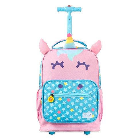 MOCHILA J WORLD C/ RODOS TWISE KIDS UNICORN