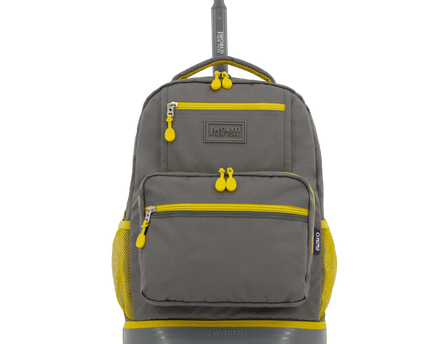 MOCHILA J WORLD C/RODOS SUNLIGHT GREY