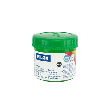 TEMPERA VERDE OSCURO 40ML MILAN