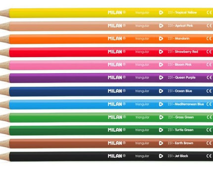 COLORES TRIANGULAR 12 MILAN