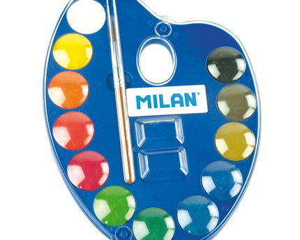 SET DE ACUARELAS 12CLRS MILAN