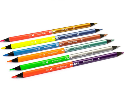 COLORES MILAN METAL/NEON 6PC