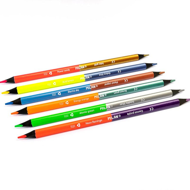 COLORES MILAN METAL/NEON 6PC