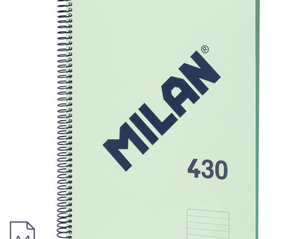 CUADERNO ESPIRAL 1MAT VERDE
