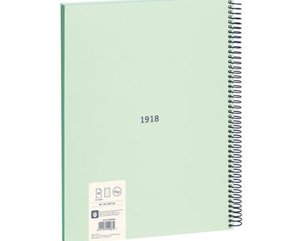 CUADERNO ESPIRAL 1MAT VERDE