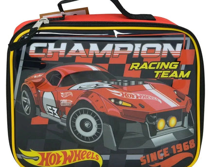 LONCHERA RECTANGULAR HOT WHEELS