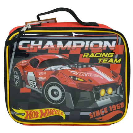 LONCHERA RECTANGULAR HOT WHEELS