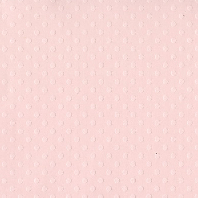 PAPEL PARA SCRAPBOOK GIRL PUNTOS DIMENCIONALES ROSADO