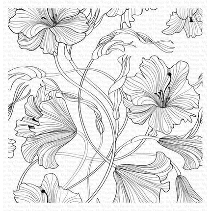 SELLO HARMONIOUS HIBISCUS BACKGROUND