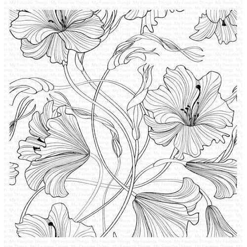 SELLO HARMONIOUS HIBISCUS BACKGROUND