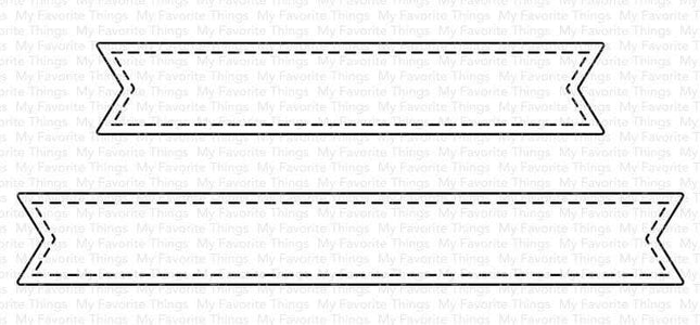 DIE ESSENTIAL STITCHED SENTIMENT STRIPS