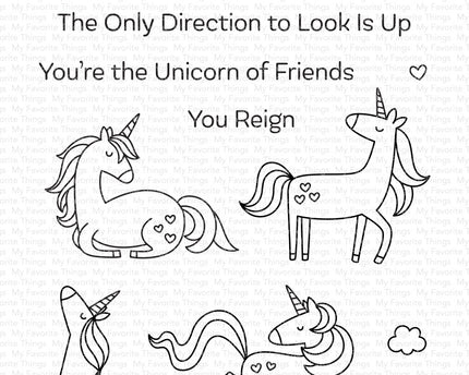 SELLOS FRIENDLY UNICORNS 18 PCS