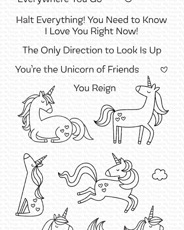 SELLOS FRIENDLY UNICORNS 18 PCS