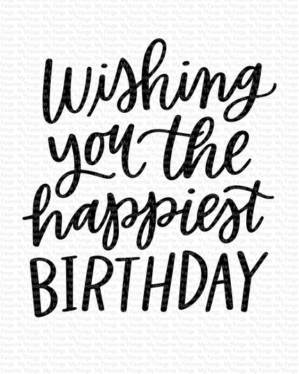 SELLOS TRANSP. HAPPIEST BIRTHDAY 1 PCS