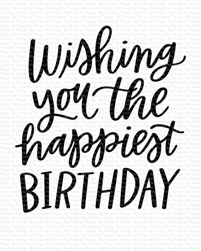 SELLOS TRANSP. HAPPIEST BIRTHDAY 1 PCS