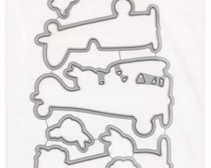 DIE AVENTURA VOLADORA  8 PCS - NAMICS