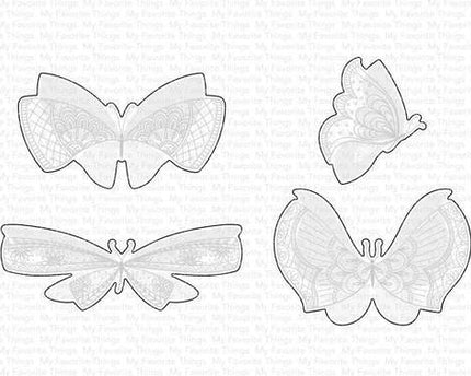 DIE MORE BRILLIANT BUTTERFLIES