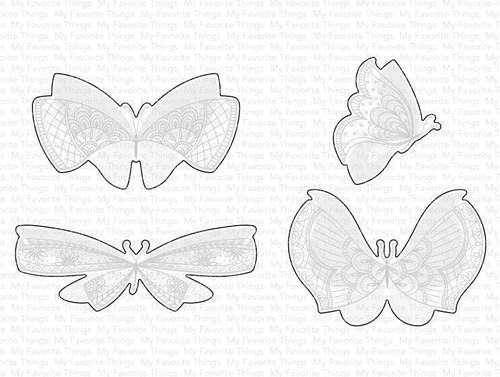 DIE MORE BRILLIANT BUTTERFLIES