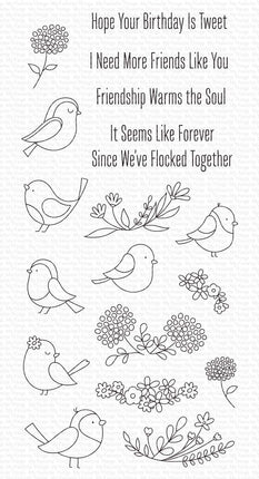 SELLO SPRING SONGBIRD 18 PCS