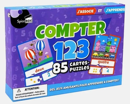 ROMPECABEZA COUNTING 123 85PC