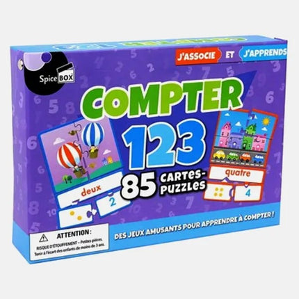 ROMPECABEZA COUNTING 123 85PC