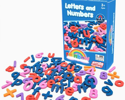 RAINBOW LETTERS AND NUMBERS JRL600