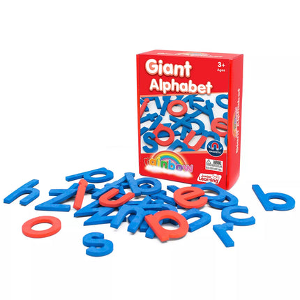 RAINBOW GIANT ALPHABET - 26 PCS