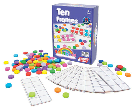 TEN FRAMES RAINBOW