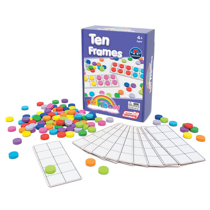 TEN FRAMES RAINBOW
