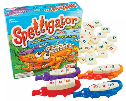 SPELLIGATOR WORD BUILDING GAME