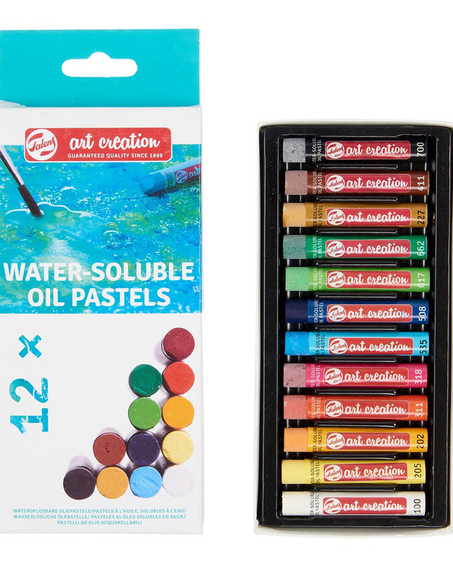 PASTELES AL ÓLEO SOLUBLES EN AGUA 12CLRS4