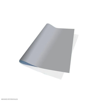 CARTULINA LUSTRE GRIS